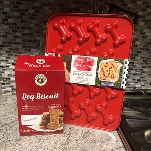 Nordic Ware Puppy Love  dog treat pan and mix